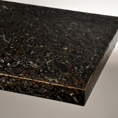 Detail of urushi table top