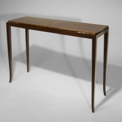 Urushi and Indian rosewood side table