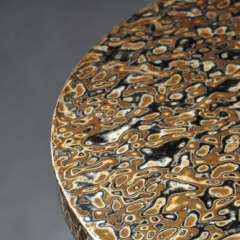 Detail of urushi table top